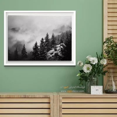 تابلو بوم تابلو بوم سیاه و سفید آنلاین