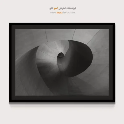 تابلو چاپی سیاه و سفید مدرن