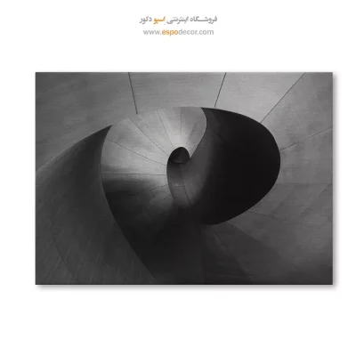 تابلو چاپی سیاه و سفید مدرن