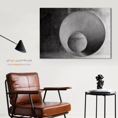 تابلو چاپی سیاه و سفید مدرن خاص و متفاوت