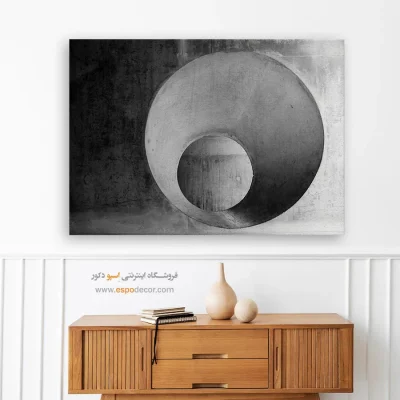 تابلو چاپی سیاه و سفید مدرن خاص و متفاوت