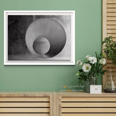 تابلو چاپی سیاه و سفید مدرن خاص و متفاوت