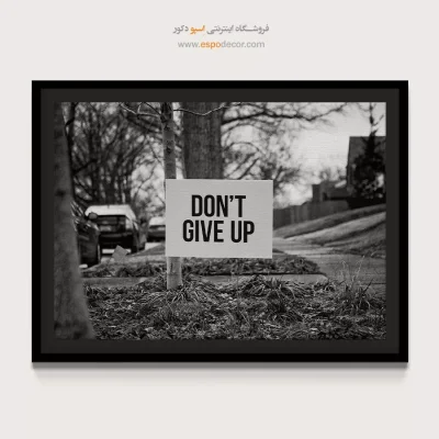 تابلو فانتزی سیاه و سفید دکوراسیون شیک و زیبا