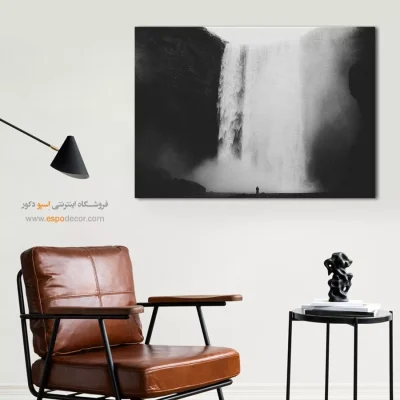 دکوراسیون پذیرایی - عظمت – تابلو سیاه و سفید - اسپو دکور