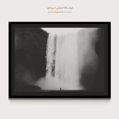 دکوراسیون پذیرایی - عظمت – تابلو سیاه و سفید - اسپو دکور