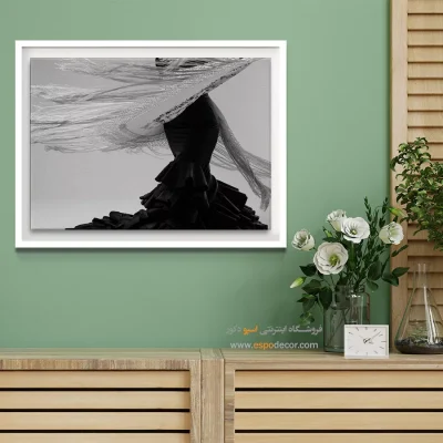 تابلو دیواری سیاه و سفید جدید