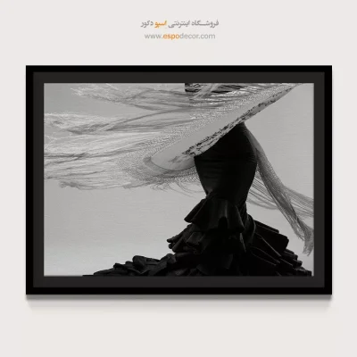 تابلو دیواری سیاه و سفید جدید