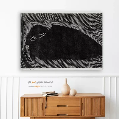 انواع خرید تابلو سیاه و سفید برای اتاق