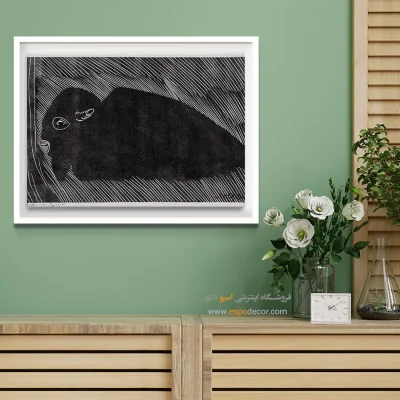 انواع خرید تابلو سیاه و سفید برای اتاق