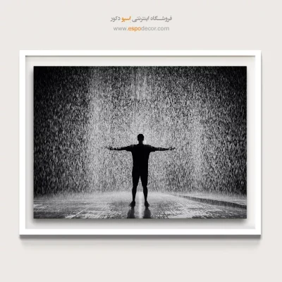 خرید تابلو فانتزی سیاه و سفید شیک