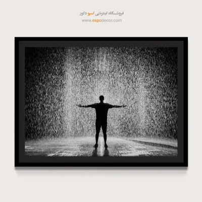 خرید تابلو فانتزی سیاه و سفید شیک