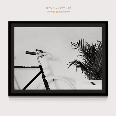 صبح شهری – تابلو سیاه و سفید - تابلو بوهو (Boho) - اسپو دکور