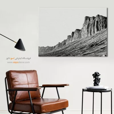 خرید تابلو بوم سیاه و سفید برای اتاق خاص و متفاوت