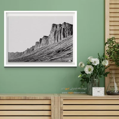 خرید تابلو بوم سیاه و سفید برای اتاق خاص و متفاوت