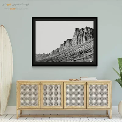 خرید تابلو بوم سیاه و سفید برای اتاق خاص و متفاوت
