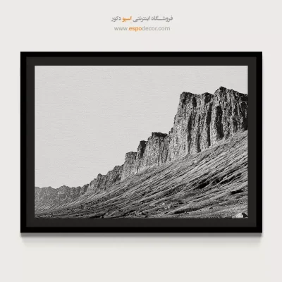 خرید تابلو بوم سیاه و سفید برای اتاق خاص و متفاوت
