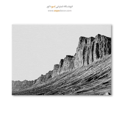 خرید تابلو بوم سیاه و سفید برای اتاق خاص و متفاوت