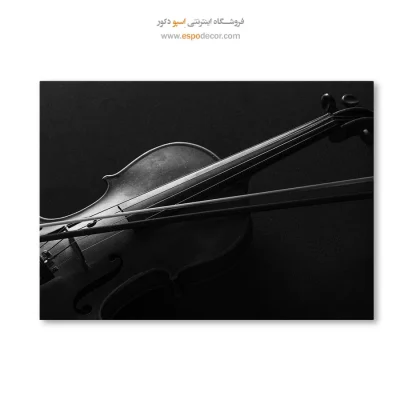 خرید تابلو مدرن سیاه و سفید لوکس