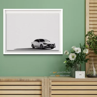 انواع تابلو اتاق خواب سیاه و سفید هدیه