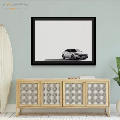 انواع تابلو اتاق خواب سیاه و سفید هدیه