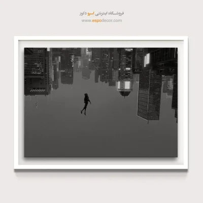 خرید تابلو اتاق خواب سیاه و سفید شیک