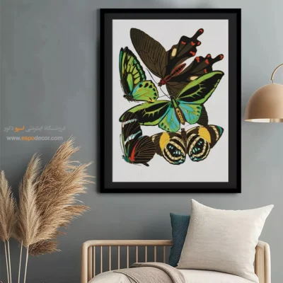 تابلو پروانه - اسپو دکور