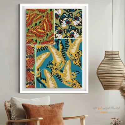 تابلو پروانه - اسپو دکور