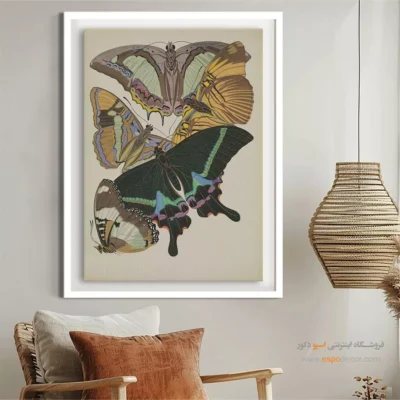 تابلو پروانه - اسپو دکور