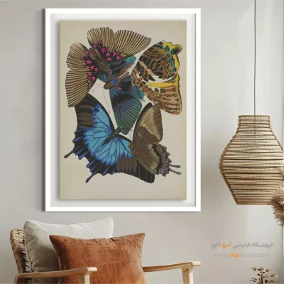 تابلو پروانه - اسپو دکور