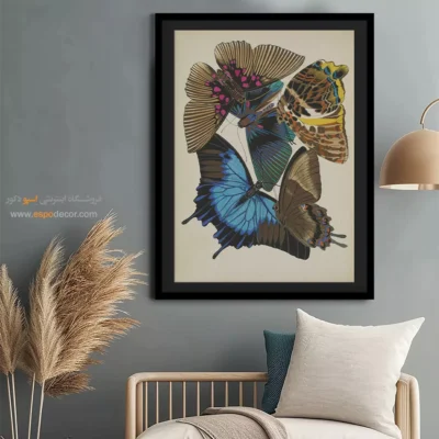 تابلو پروانه - اسپو دکور