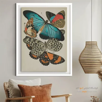 تابلو پروانه - اسپو دکور