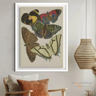 تابلو پروانه - اسپو دکور