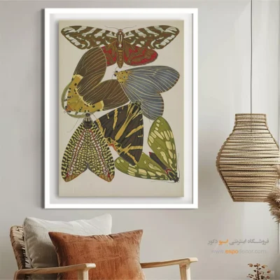 تابلو پروانه - اسپو دکور