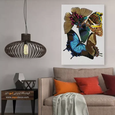 تابلو پروانه - اسپو دکور
