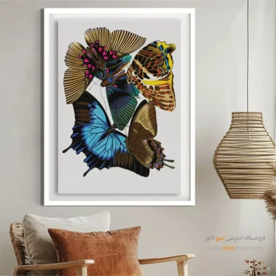 تابلو پروانه - اسپو دکور