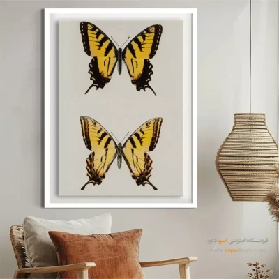 تابلو پروانه - اسپو دکور