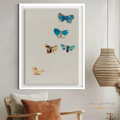 تابلو پروانه - اسپو دکور
