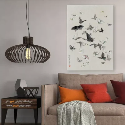 تابلو پروانه - اسپو دکور