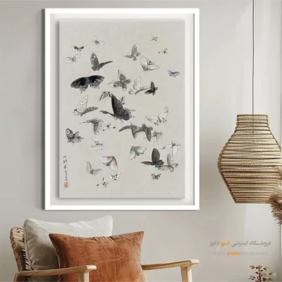 تابلو پروانه - اسپو دکور