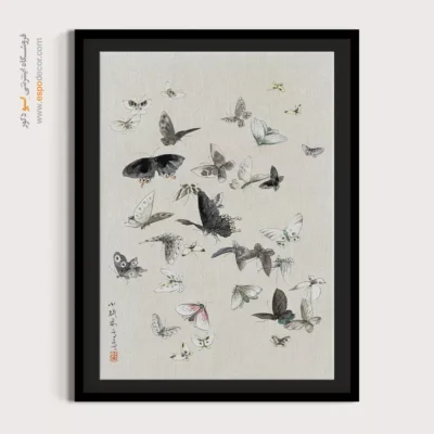 تابلو پروانه - اسپو دکور