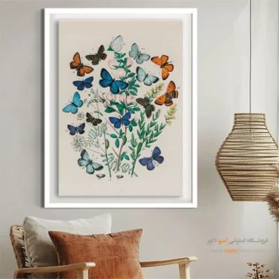 تابلو پروانه - اسپو دکور