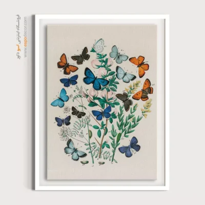 تابلو پروانه - اسپو دکور