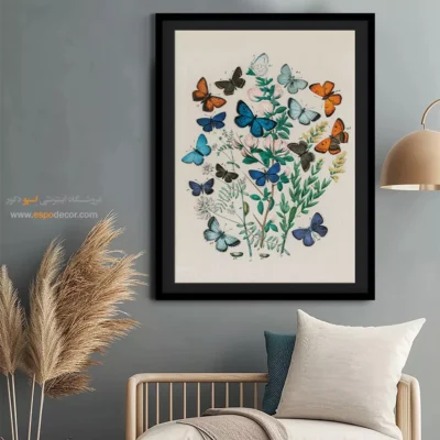 تابلو پروانه - اسپو دکور