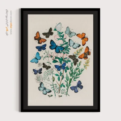 تابلو پروانه - اسپو دکور