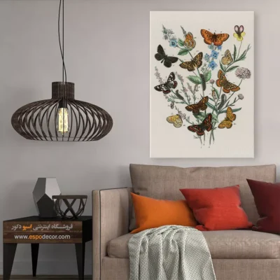 تابلو پروانه - اسپو دکور