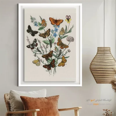 تابلو پروانه - اسپو دکور
