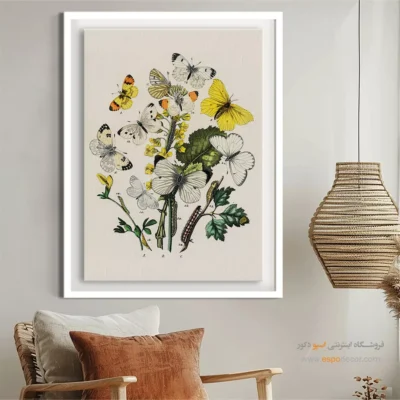 تابلو پروانه - اسپو دکور