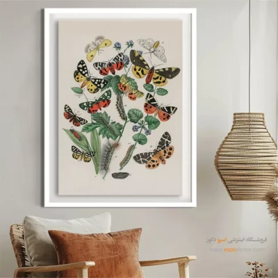 تابلو پروانه - اسپو دکور