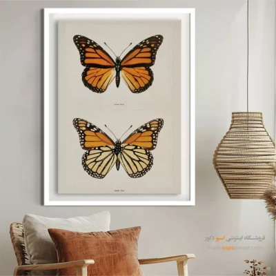 تابلو پروانه - اسپو دکور
