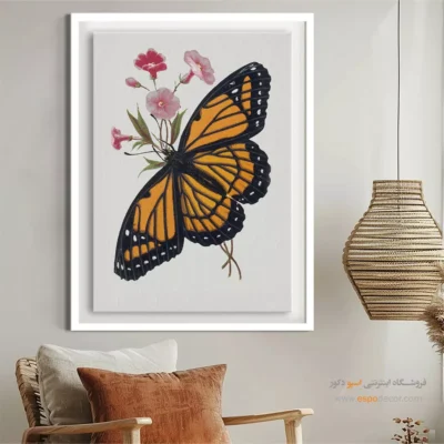 تابلو پروانه - اسپو دکور